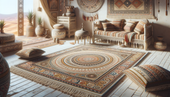 Image d'illustration pour l'article : Tapis berbère authentique aux motifs tribaux qui racontent une histoire