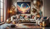 Image d'illustration pour l'article : Inspirations pour une Salle de Séjour Marocaine Élégante