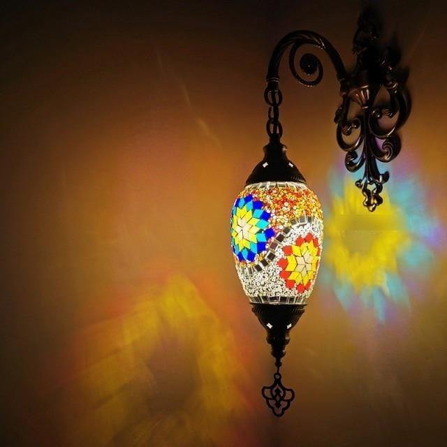 Applique murale suspendue mosaïque - Décoration Oriental