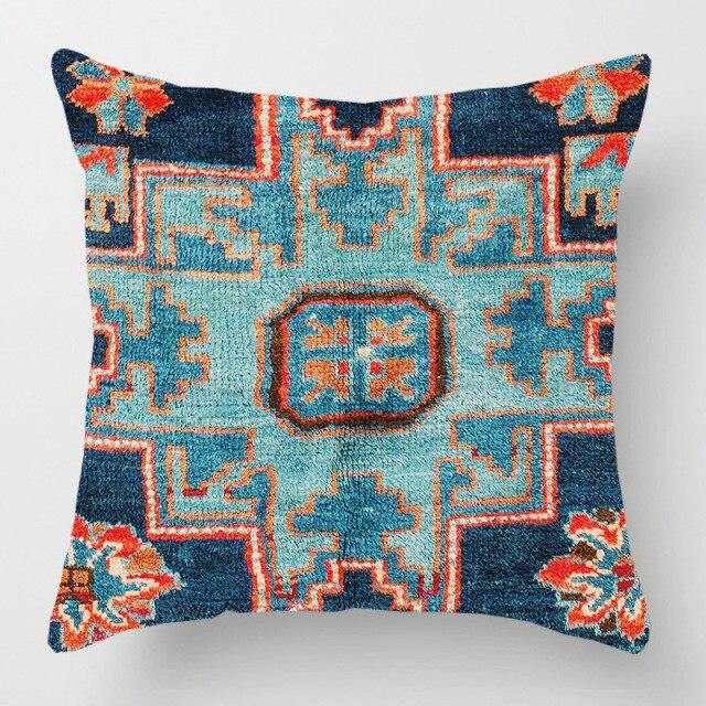 Coussin berbère bleu - Décoration Oriental