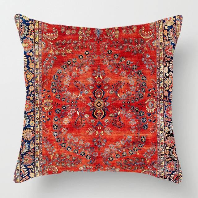 Coussin berbère rouge - Décoration Oriental