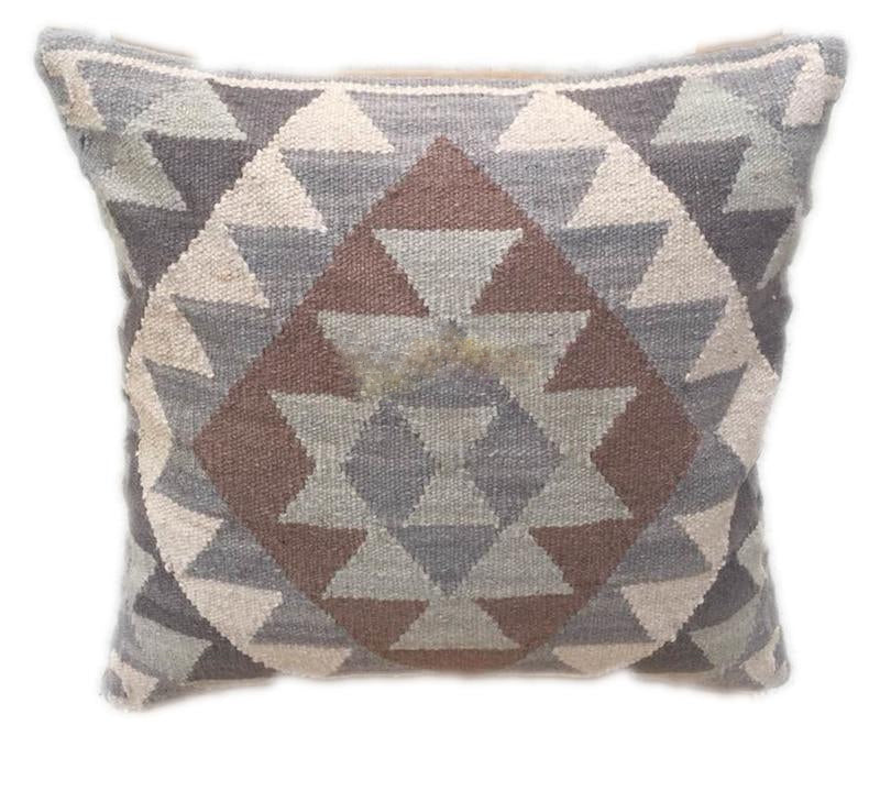 Coussin kilim motifs géométriques - Décoration Oriental