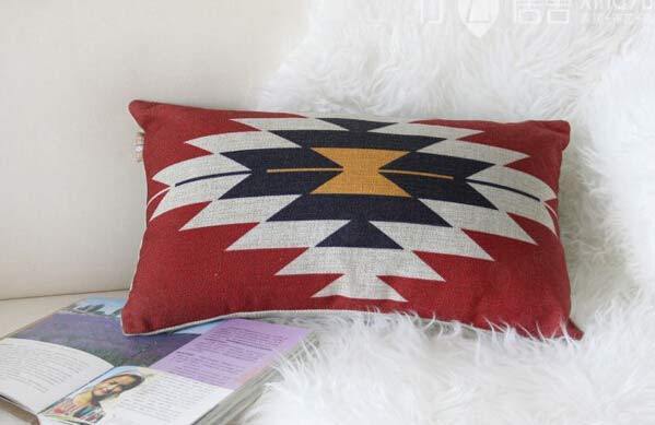 coussin rectangulaire ethnique - Décoration Oriental