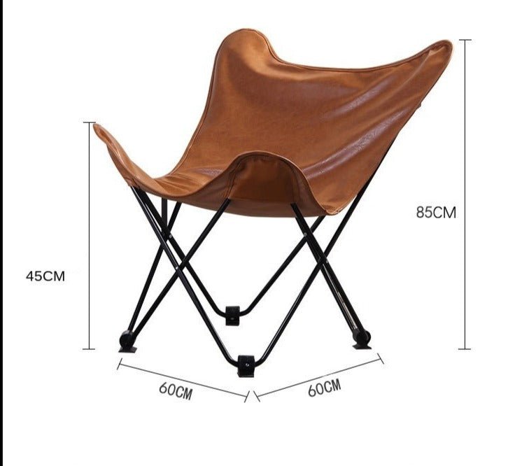 Fauteuil marocain en cuir - Décoration Oriental