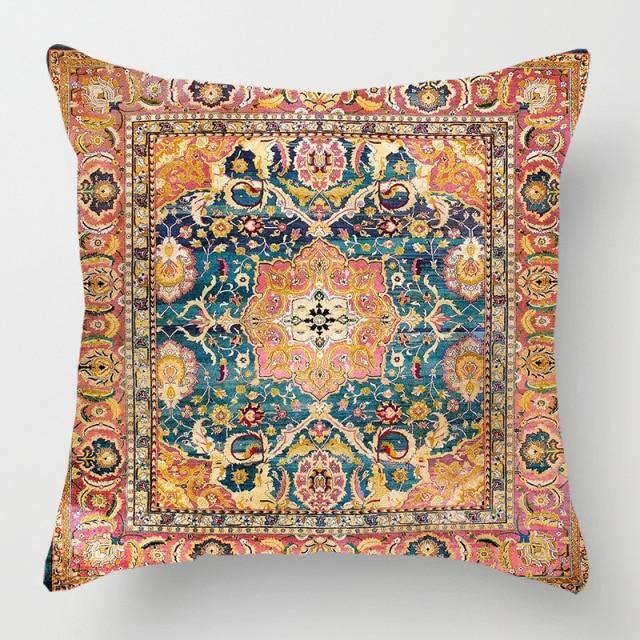 Housse coussin marocain coloré - Décoration Oriental