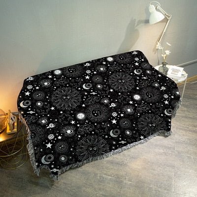 jeté de canapé noir - Décoration Oriental