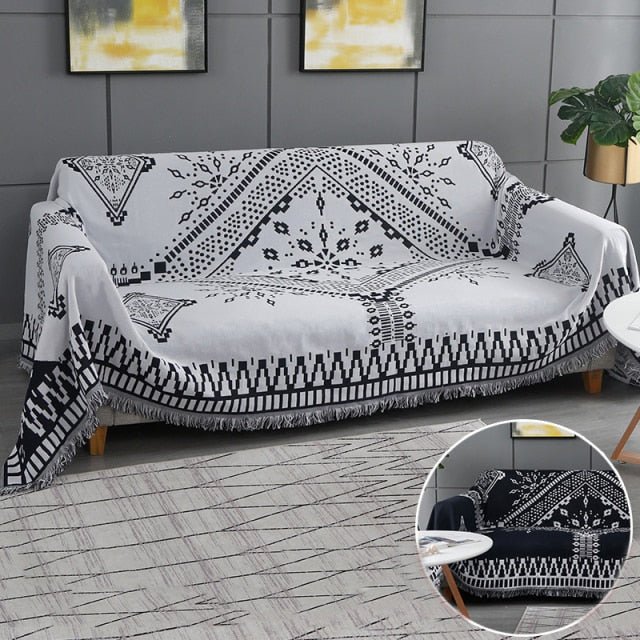 jeté de canapé recto verso - Décoration Oriental