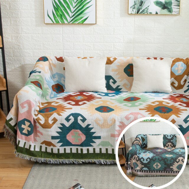 jeté de fauteuil coton - Décoration Oriental