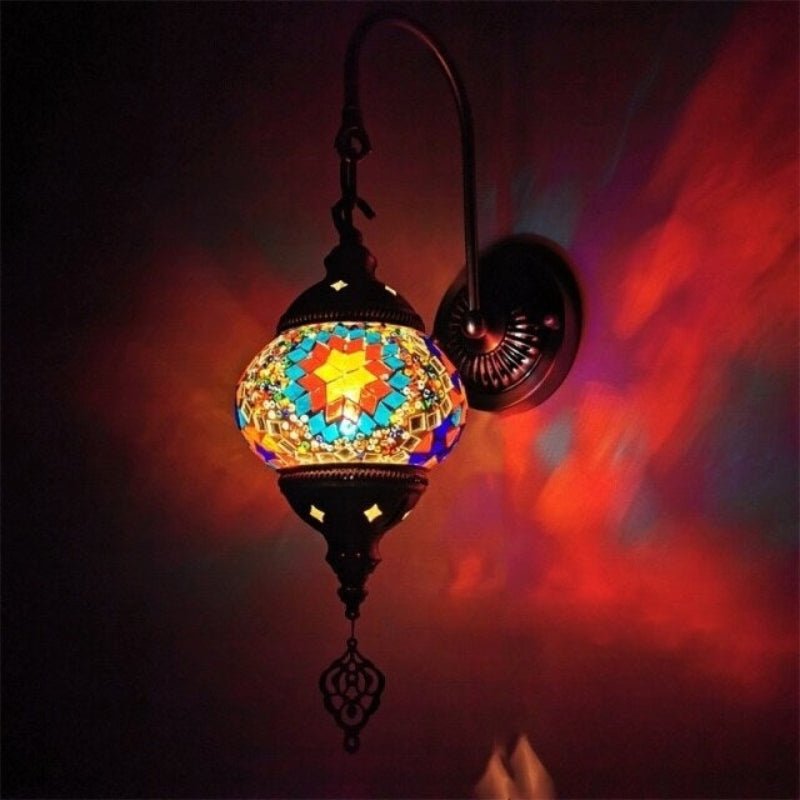 Lampe murale fleur - Décoration Oriental