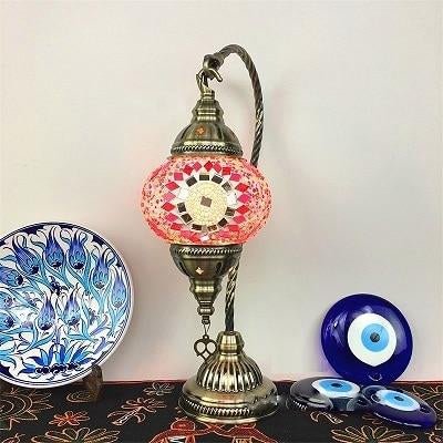 Lampe orientale rouge - Décoration Oriental