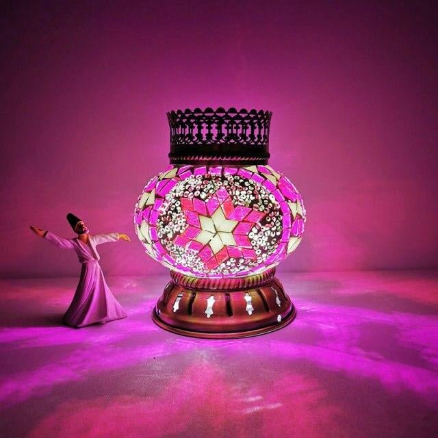 lampe turque mosaïque - Décoration Oriental