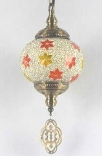 lustre boule blanche - Décoration Oriental