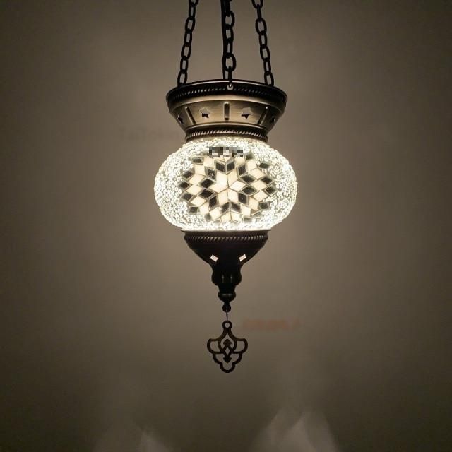 Lustre marocain blanc - Décoration Oriental