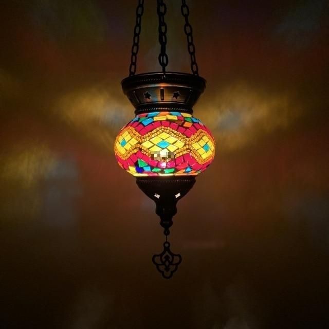 Lustre vintage en mosaïque - Décoration Oriental