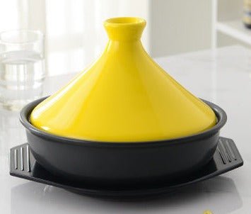 Plat à tajine en terre cuite du Maroc - Décoration Oriental