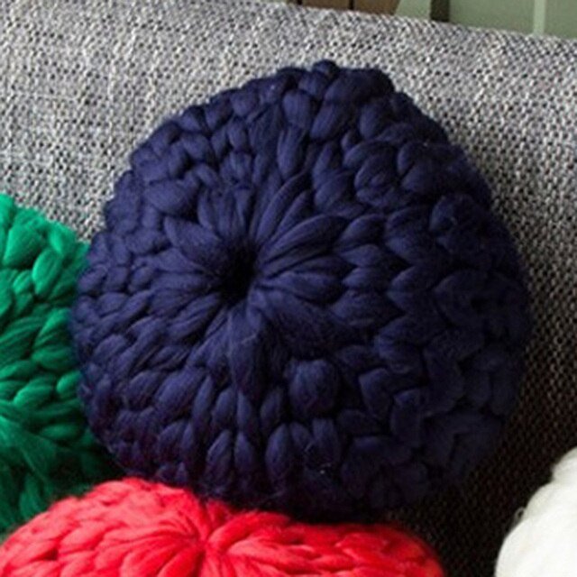 Pouf ethnique noir - Décoration Oriental