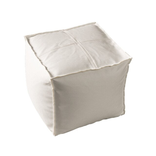 Pouf marocain blanc - Décoration Oriental