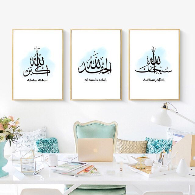 tableau oriental noir et blanc - Décoration Oriental