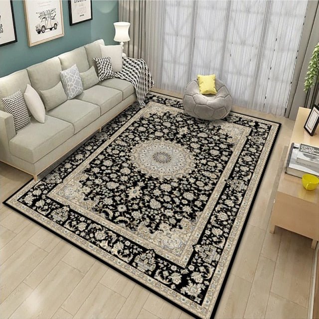 Tapis berbère gris foncé - Décoration Oriental
