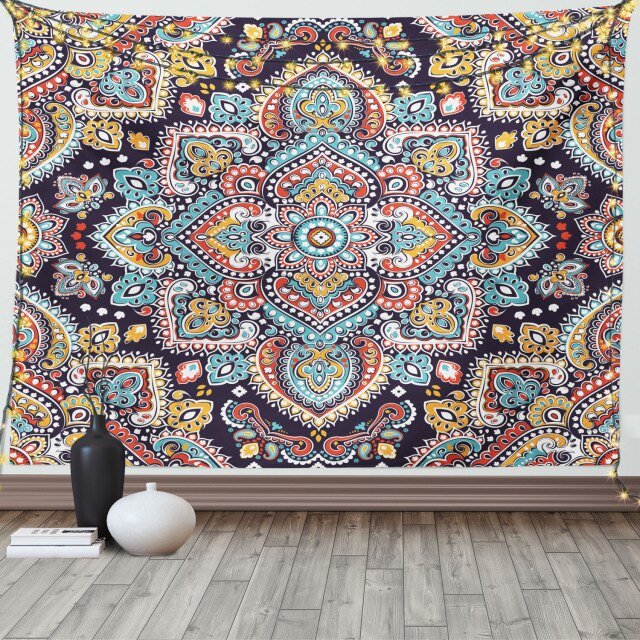 Tenture murale zen colorée - Décoration Oriental