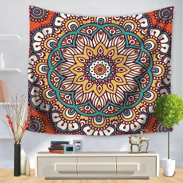 Tenture orientale colorée - Décoration Oriental