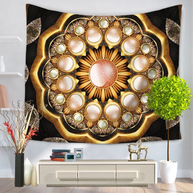 Tenture psychédélique orientale - Décoration Oriental