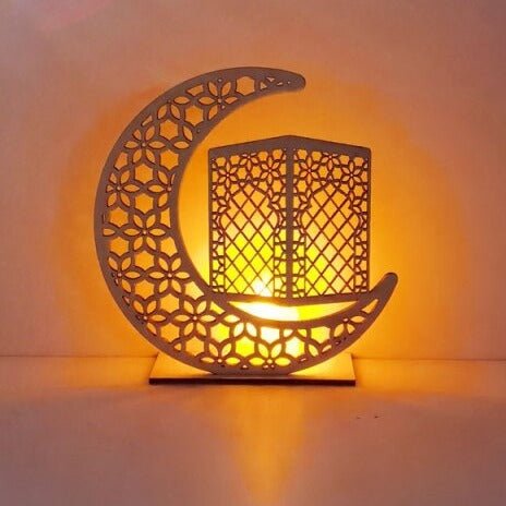 veilleuse coranique lune - Décoration Oriental