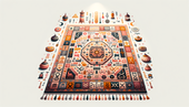 Image d'illustration pour l'article : Tapis berbère authentique aux symboles ancestraux décryptés