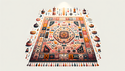 Image d'illustration pour l'article : Tapis berbère authentique aux symboles ancestraux décryptés