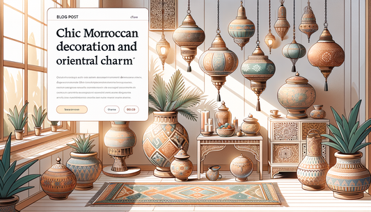 Image d'illustration pour l'article : Décoration marocaine chic : Élégance et charme oriental