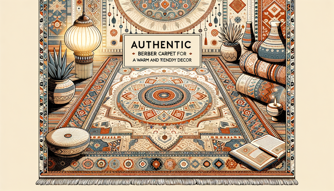 Image d'illustration pour l'article : Tapis berbère authentique pour une déco chaleureuse et tendance
