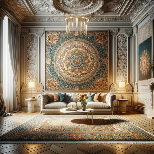 Image d'illustration pour l'article : Comment choisir des tapis persans luxueux pour sublimer votre salon?