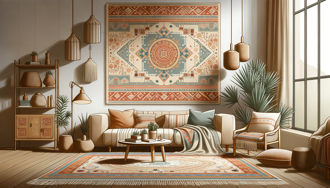 Image d'illustration pour l'article : Tapis berbère authentique pour sublimer votre intérieur naturellement