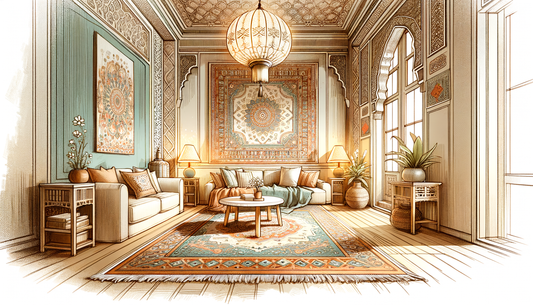 Image d'illustration pour l'article : Tapis berbère authentique pour une touche ethnique et chaleureuse