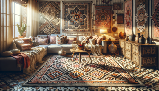 Image d'illustration pour l'article : Tapis berbère authentique pour une déco chaleureuse et tendance