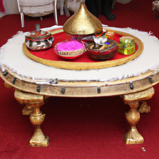 5 accessoires luxueux pour orner la table d’un salon marocain - Décoration Oriental