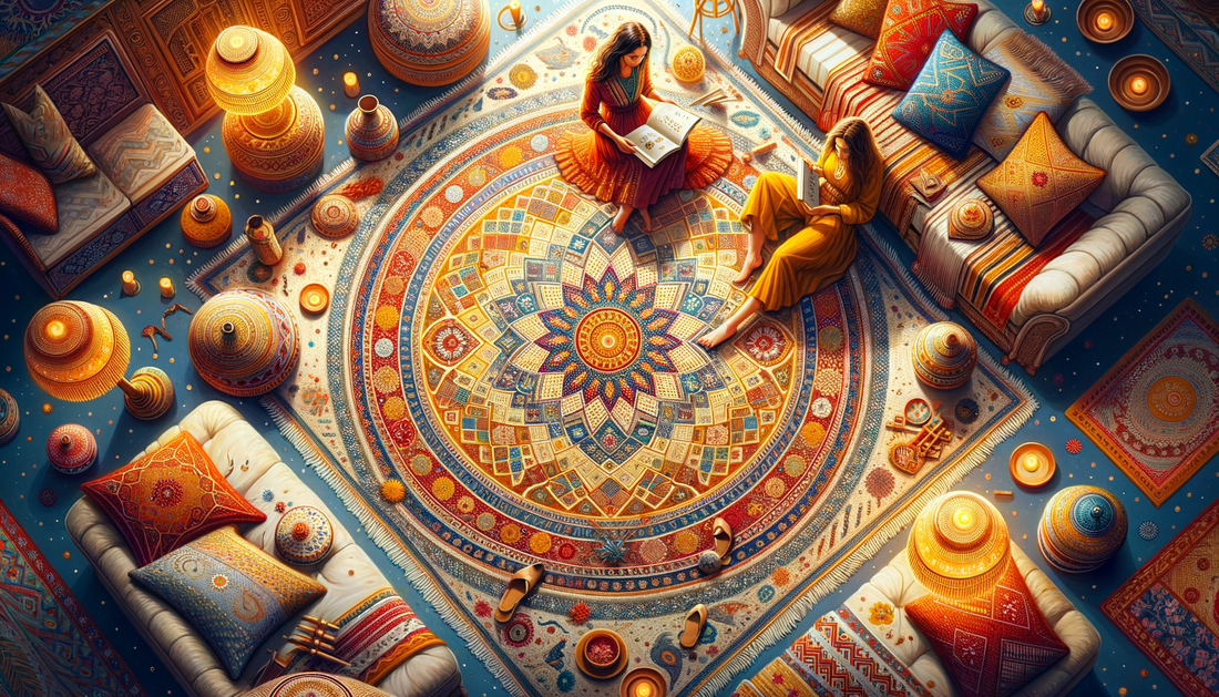 Image d'illustration pour l'article : Tapis berbère artisanal : l'élégance authentique venue du Maroc