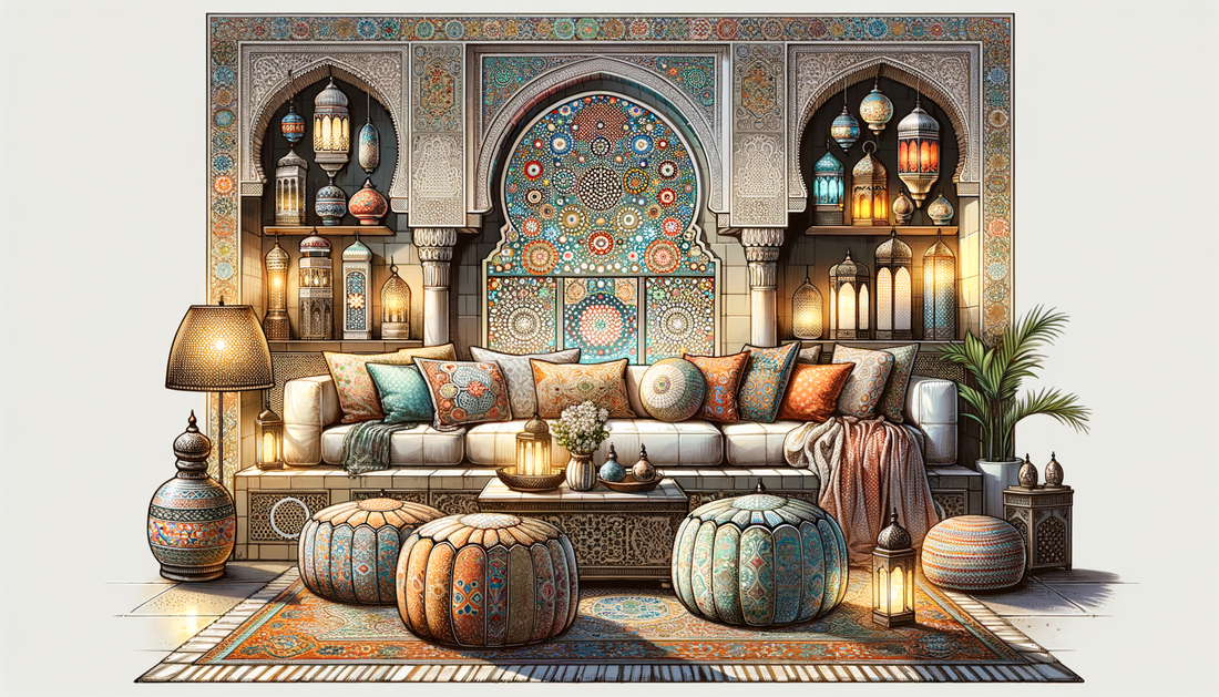 Image d'illustration pour l'article : Déco Marocaine Chic : Transformez Votre Intérieur en Oasis de Raffinement