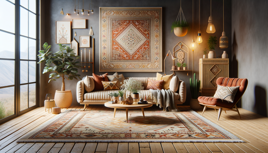 Image d'illustration pour l'article : Tapis berbère artisanal fait main pour une déco authentique