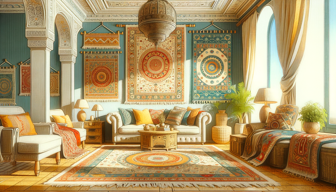Image d'illustration pour l'article : Tapis berbère : l’art ancestral qui transforme votre intérieur