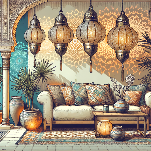 Image d'illustration pour l'article : Comment intégrer des lanternes marocaines authentiques chez vous ?