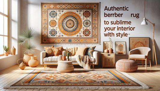 Image d'illustration pour l'article : Tapis berbère authentique pour sublimer votre intérieur avec style