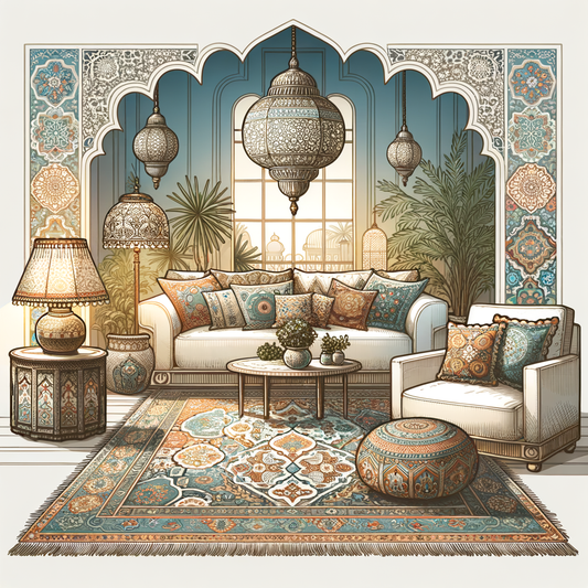 Image d'illustration pour l'article : Transformez votre salon avec l'authenticité de la déco orientale