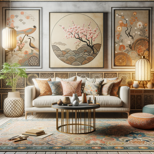 Image d'illustration pour l'article : Comment Incorporer des Motifs Orientaux Subtils dans Votre Décoration