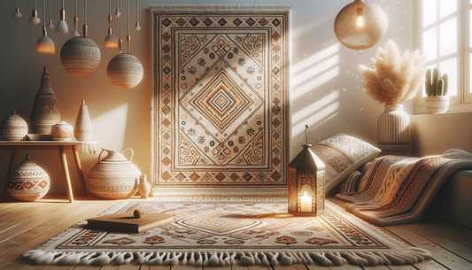 Image d'illustration pour l'article : Tapis berbère authentique pour une déco chaleureuse et tendance