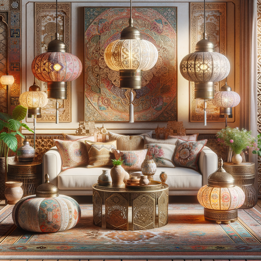 Image d'illustration pour l'article : Intégrez des lanternes orientales élégantes à votre salon dès aujourd'hui
