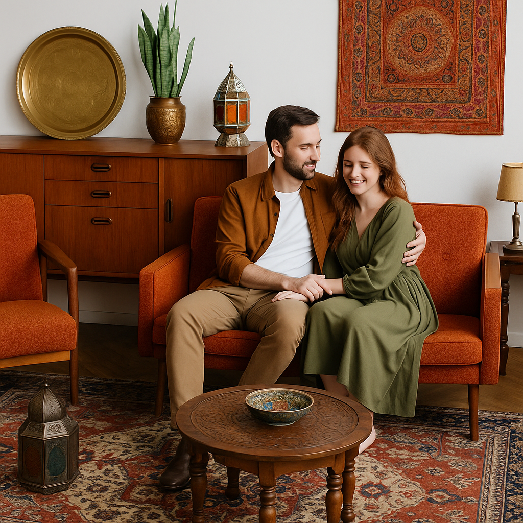 Déco orientale et vintage : une alliance harmonieuse