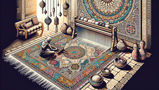 Image d'illustration pour l'article : Tapis berbère : motifs uniques et significations profondes