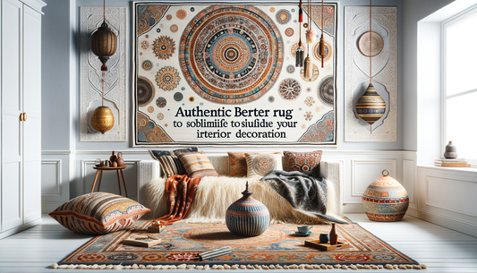 Image d'illustration pour l'article : Tapis berbère authentique pour sublimer votre décoration intérieure