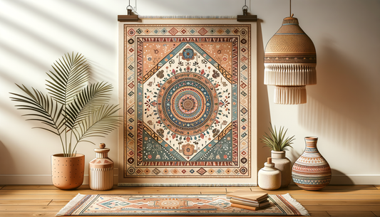 Image d'illustration pour l'article : Tapis berbère fait main pour une déco authentique et chaleureuse